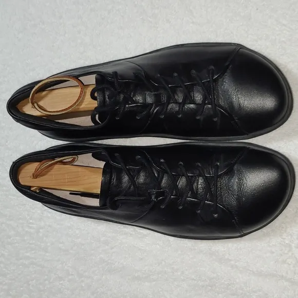 Birkenstock Albany Black Nubuck Leather Sneakers Size 9 M 11 L