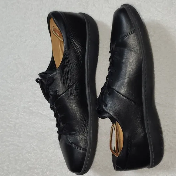 Birkenstock Albany Black Nubuck Leather Sneakers Size 9 M 11 L