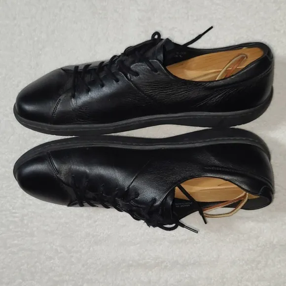 Birkenstock Albany Black Nubuck Leather Sneakers Size 9 M 11 L