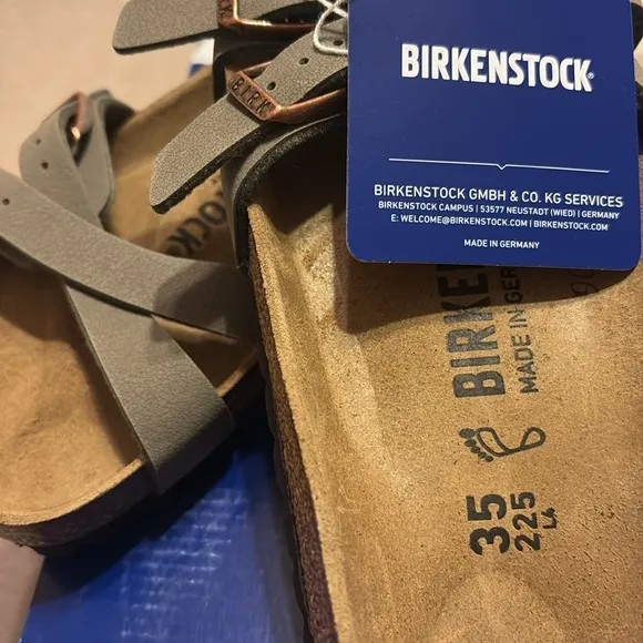 Birkenstock Almere Ladies Double Adjustable Strap Sandals - NWT size 35/L4