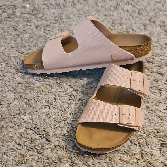 Birkenstock Arizona Pink Vegan sandals Size 38