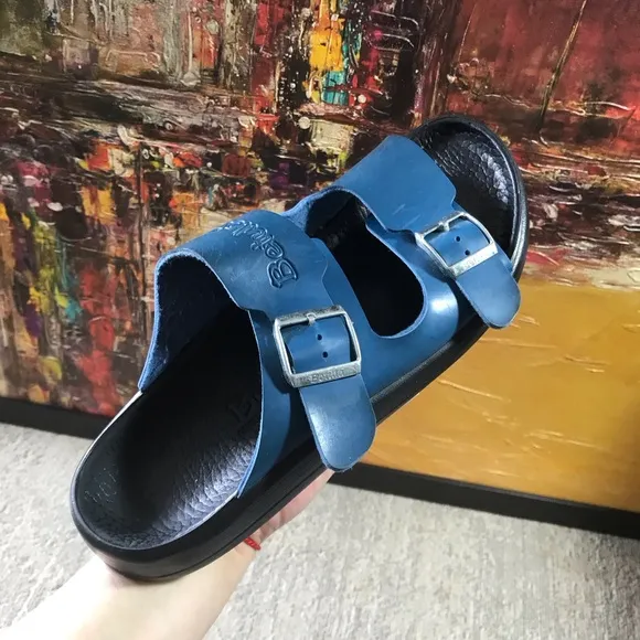 Birkenstock Betula Two Strap Rubber Sandals Men’s Size 40