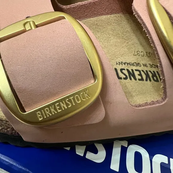 Birkenstock Big Buckle Leather Sandals NWT