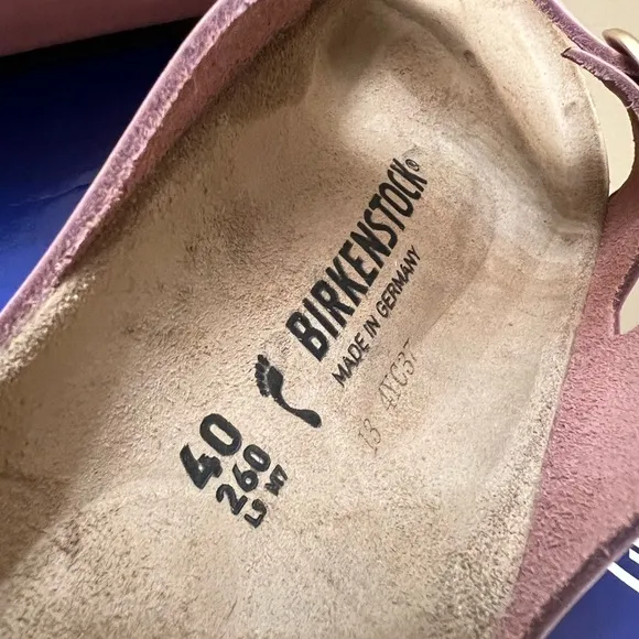 Birkenstock Big Buckle Leather Sandals NWT