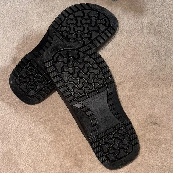 Birkenstock Black Super-Birkis EUC
