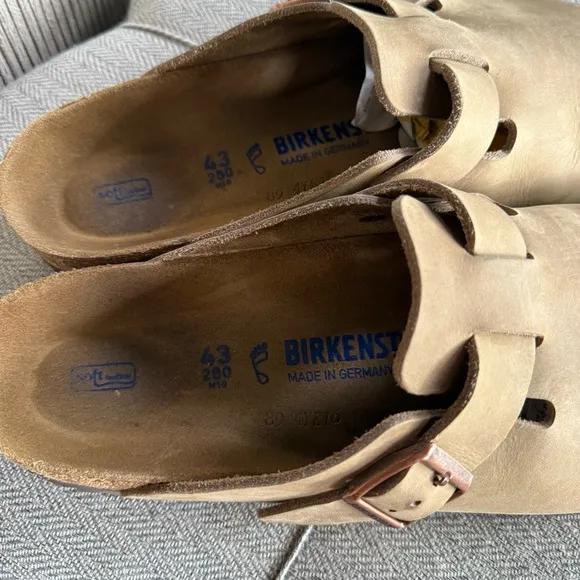 Birkenstock Boston Leather Sandals