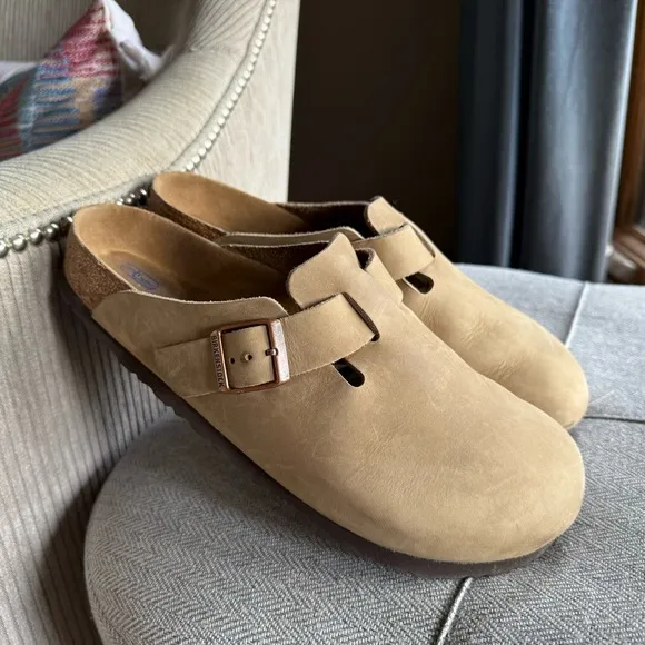 Birkenstock Boston Leather Sandals