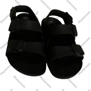 Birkenstock Eva Milano Black Sandals Sz 8 1/2