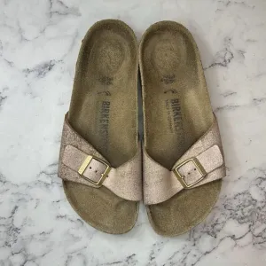 Birkenstock Madrid Pearl Pink Birkenstock-Flor Sandals 36