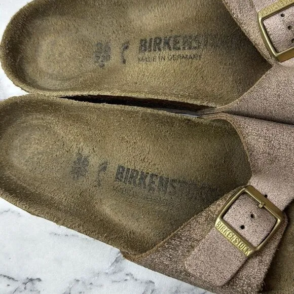 Birkenstock Madrid Pearl Pink Birkenstock-Flor Sandals 36
