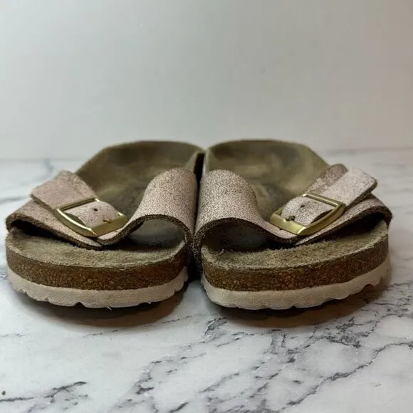 Birkenstock Madrid Pearl Pink Birkenstock-Flor Sandals 36