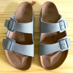 Birkenstock Men's Arizona Vegan Canvas Textile Sandals euro 45 Mens 12