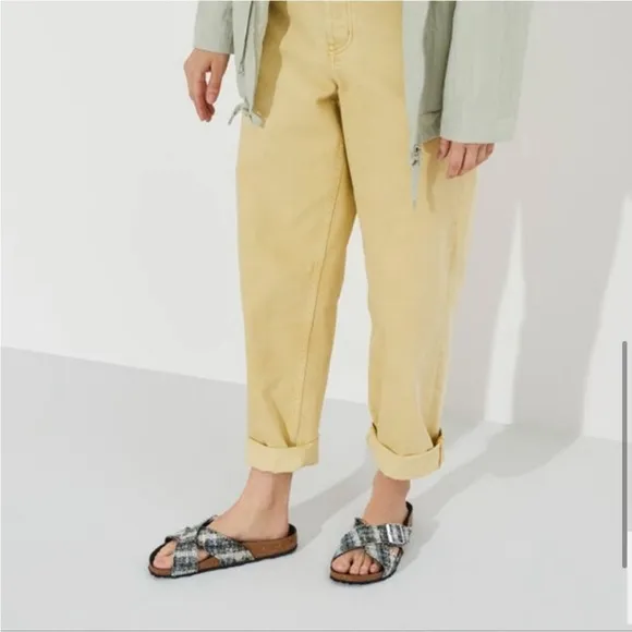 Birkenstock Siena Synthetic Material/Textile Cross-Over Sandals Vegan Size 8 NWT
