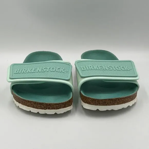 Birkenstock Tema Mint Textile Sandals Slides 38 / 7 Narrow