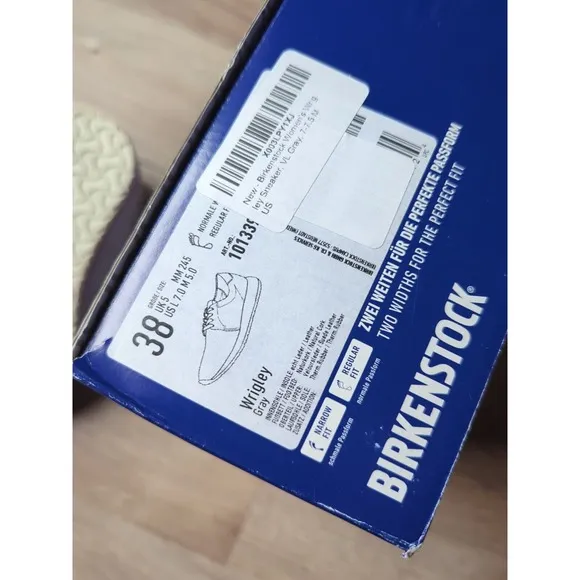 Birkenstock Wrigley Boost Sole Comfort Sneakers Grey Suede
