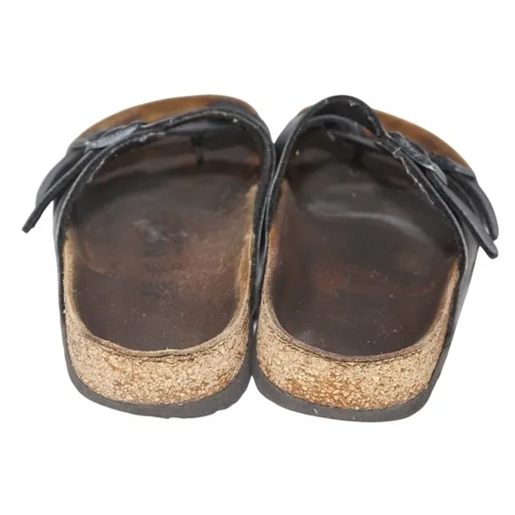 Birkenstock Yara Black Strap Sandals, Size 36