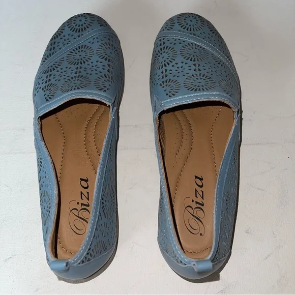 BIZA VIOLA‎ blue flats Shoes
