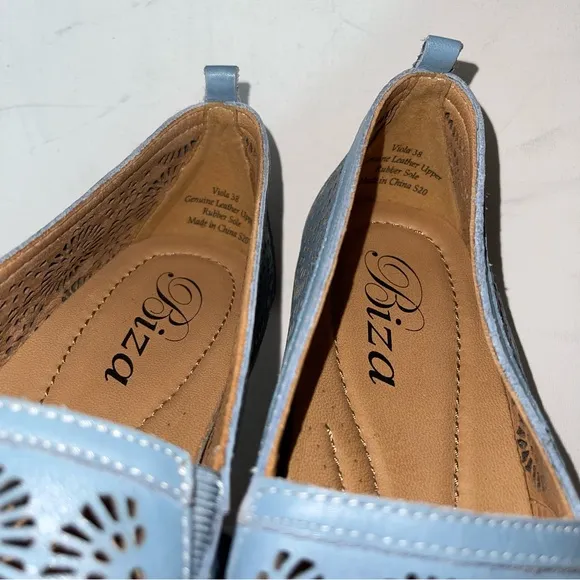 BIZA VIOLA‎ blue flats Shoes