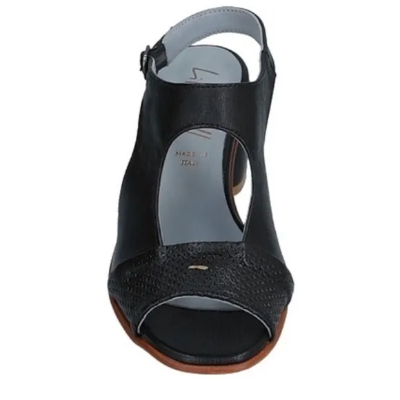 Black LILIMILL Dixan Sandals Size 8, NIB
