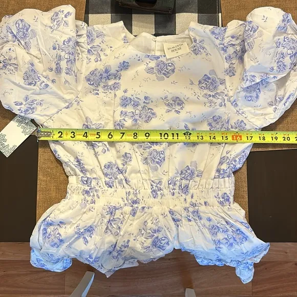 Blue Chintz Terry Mini DressHYACINTH HOUSE