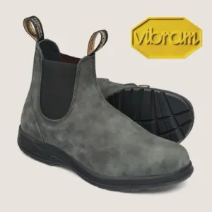 BLUNDSTONE’S MEN'S ALL-TERRAIN CHELSEA BOOTS - RUSTIC BLACK