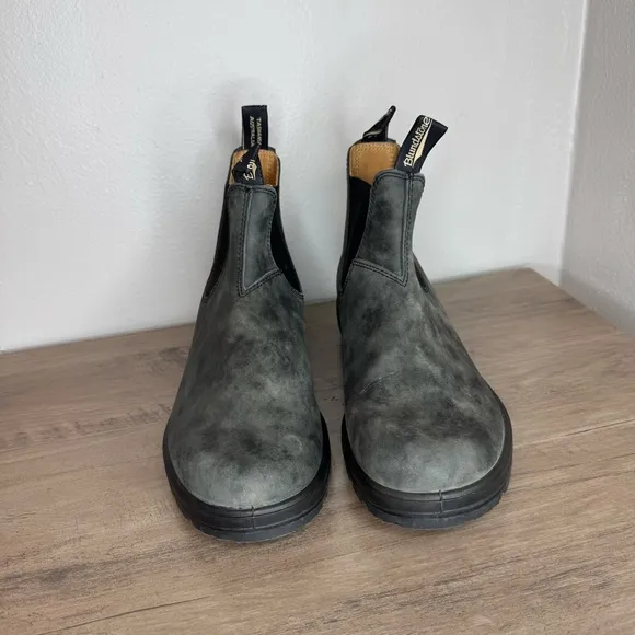 BLUNDSTONE’S MEN'S ALL-TERRAIN CHELSEA BOOTS - RUSTIC BLACK