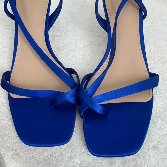 Boden Satin Low-Heeled Sandals size 39