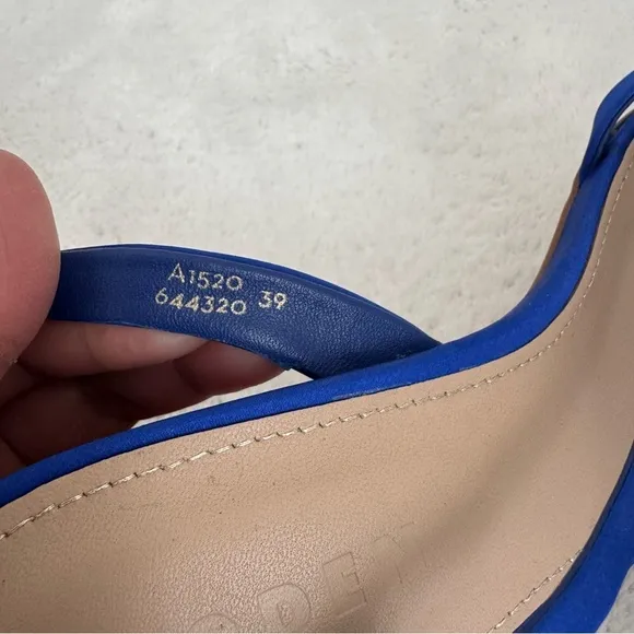 Boden Satin Low-Heeled Sandals size 39