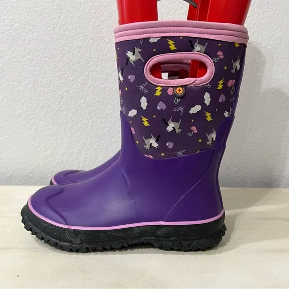 Bogs Purple Classic Pull Up Boots