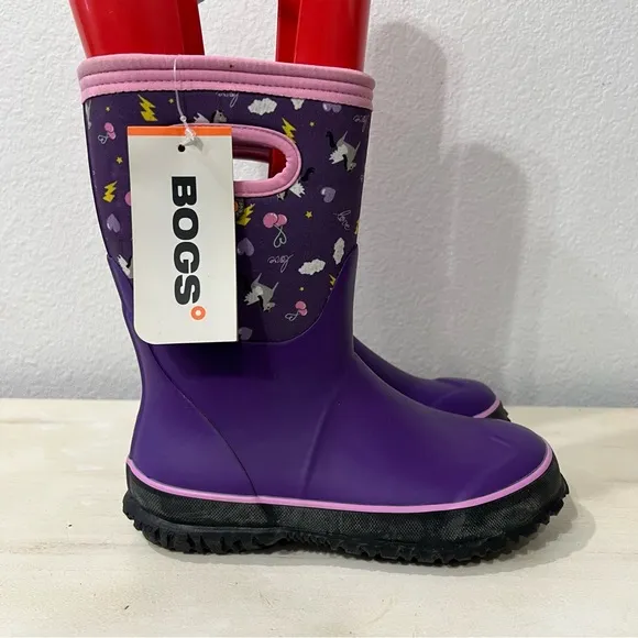 Bogs Purple Classic Pull Up Boots