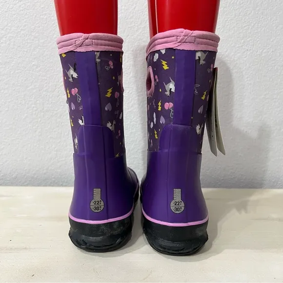 Bogs Purple Classic Pull Up Boots