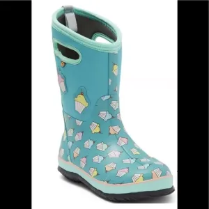 BOGS rain boots sz. 5 big girl nwb