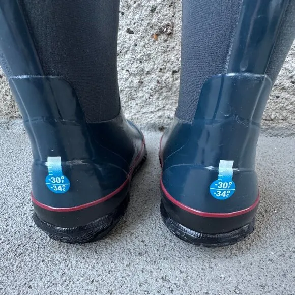 BOGS Solid Classics Insulated Boots Kids 12 Eu 29 Blue Waterproof Winter Boot Bo