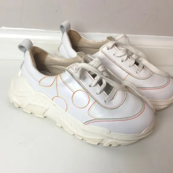 Bonpoint chunky sole sneakers