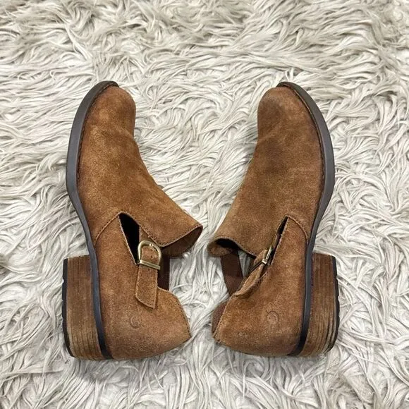 Born leather boots size 11