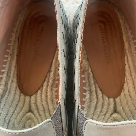 Bottega Veneta EUC 39 sz 9 signature weave  grey espadrilles original box bag