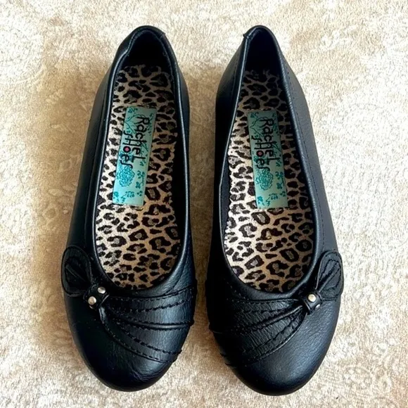 Brand New Set of 2 Pairs of Black Flats Toddler Girls Mary Jane Slip On Shoes