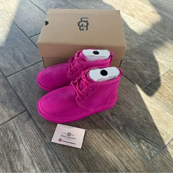 Brand New UGG Kids Neumel II Boots 1017320K-RCR Pink