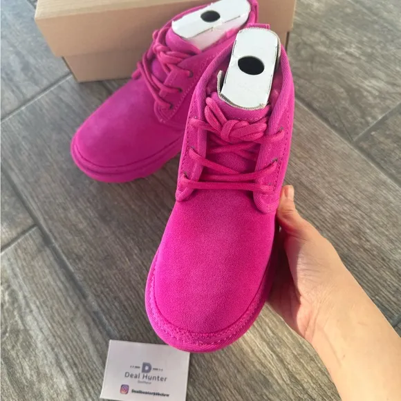 Brand New UGG Kids Neumel II Boots 1017320K-RCR Pink