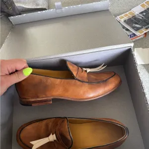 Brown Leather Loafers with Timeless Design