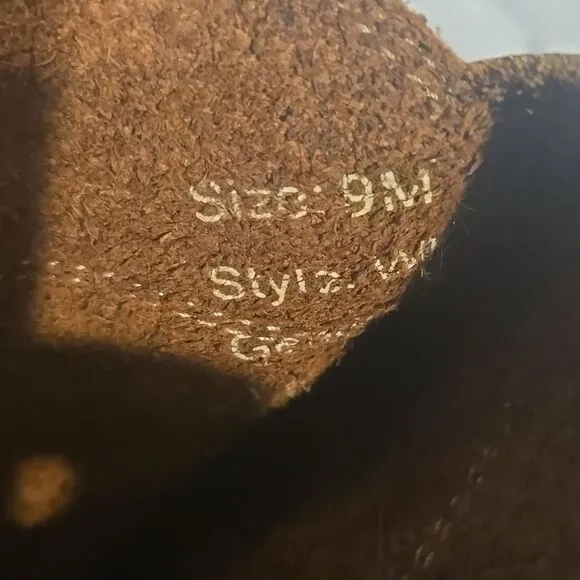 Brown justin leather Pull-On Boots