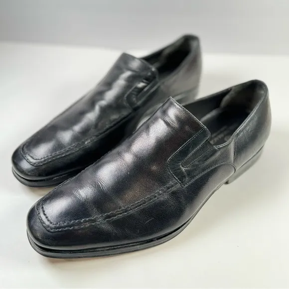 Bruno Magli Men's Raging Slip on Loafers Black Size 11