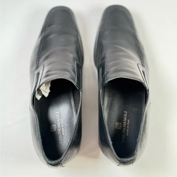 Bruno Magli Men's Raging Slip on Loafers Black Size 11