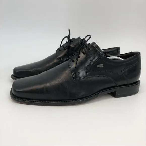 Bugatti Black Leather Lace Up Boots | Breathable for All Seasons