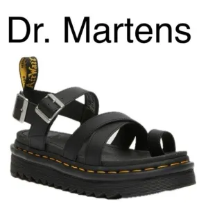 (C) Dr. Martens Avry Hydro Leather Strap Adjustable Sandals Women's sizes 6 &amp; 10
