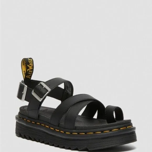 (C) Dr. Martens Avry Hydro Leather Strap Adjustable Sandals Women's sizes 6 &amp; 10