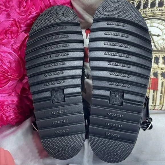 (C) Dr. Martens Avry Hydro Leather Strap Adjustable Sandals Women's sizes 6 &amp; 10