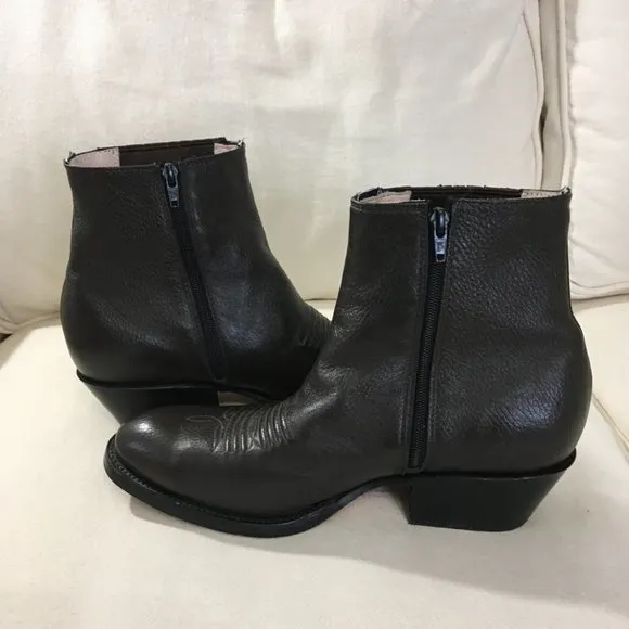 Calexico Men's All Leather Ankle Dress Boots Sz 10