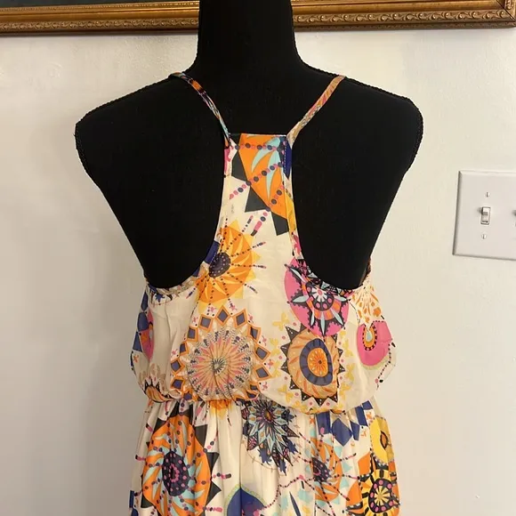 Cals Maxi Lightweight Sheer Flowy Dress , Sz. S.