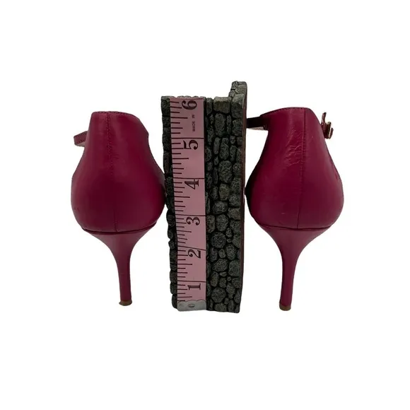 Calvin Klein Pink Laken Almond Toe Heeled Sandals Size 9 Women’s